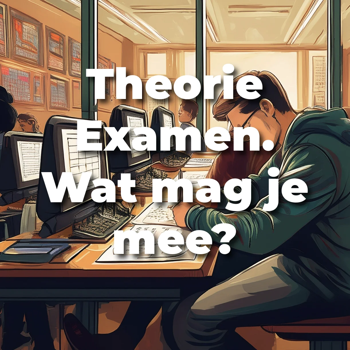 Wat neem je mee naar het theorie-examen?
