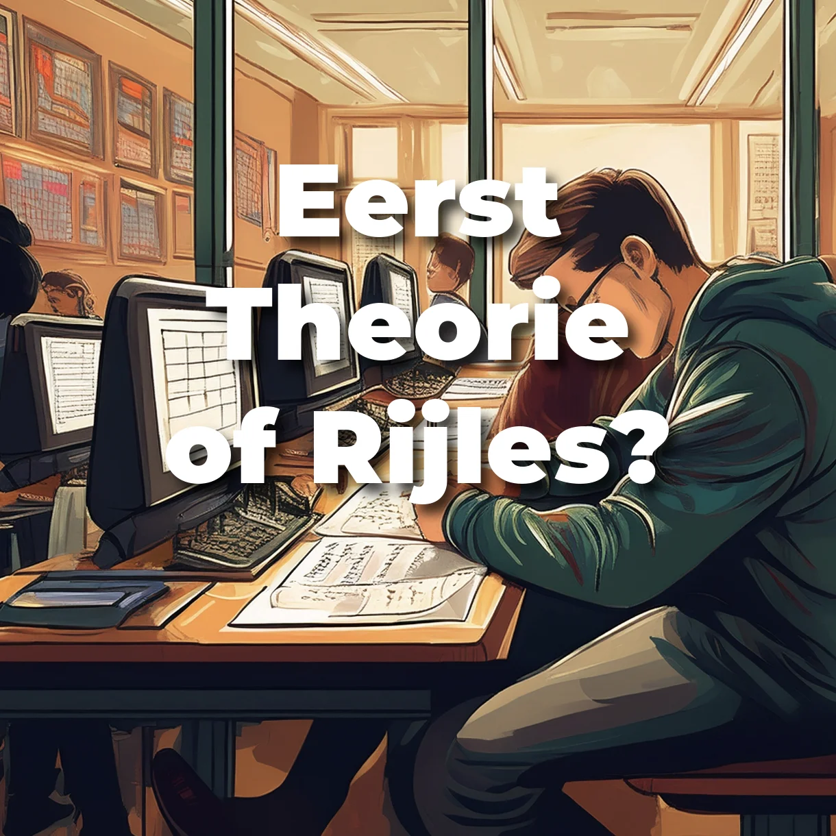 Moet je theorie-examen doen vóór je rijlessen?