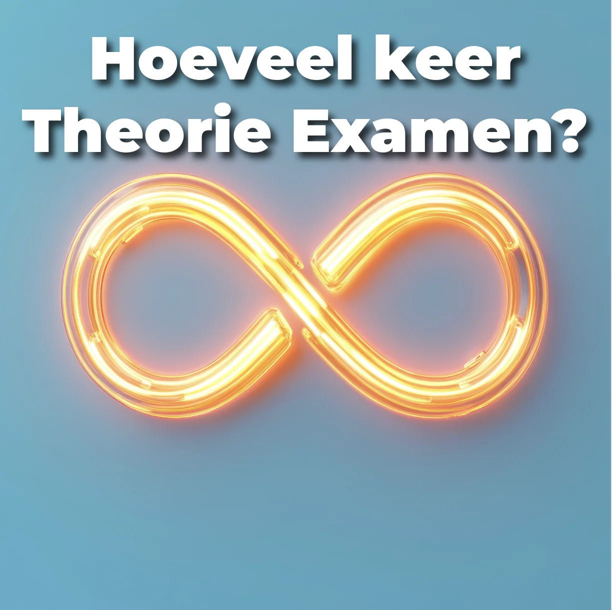 Mag je je theorie-examen opnieuw doen? Hoe vaak en hoe snel?