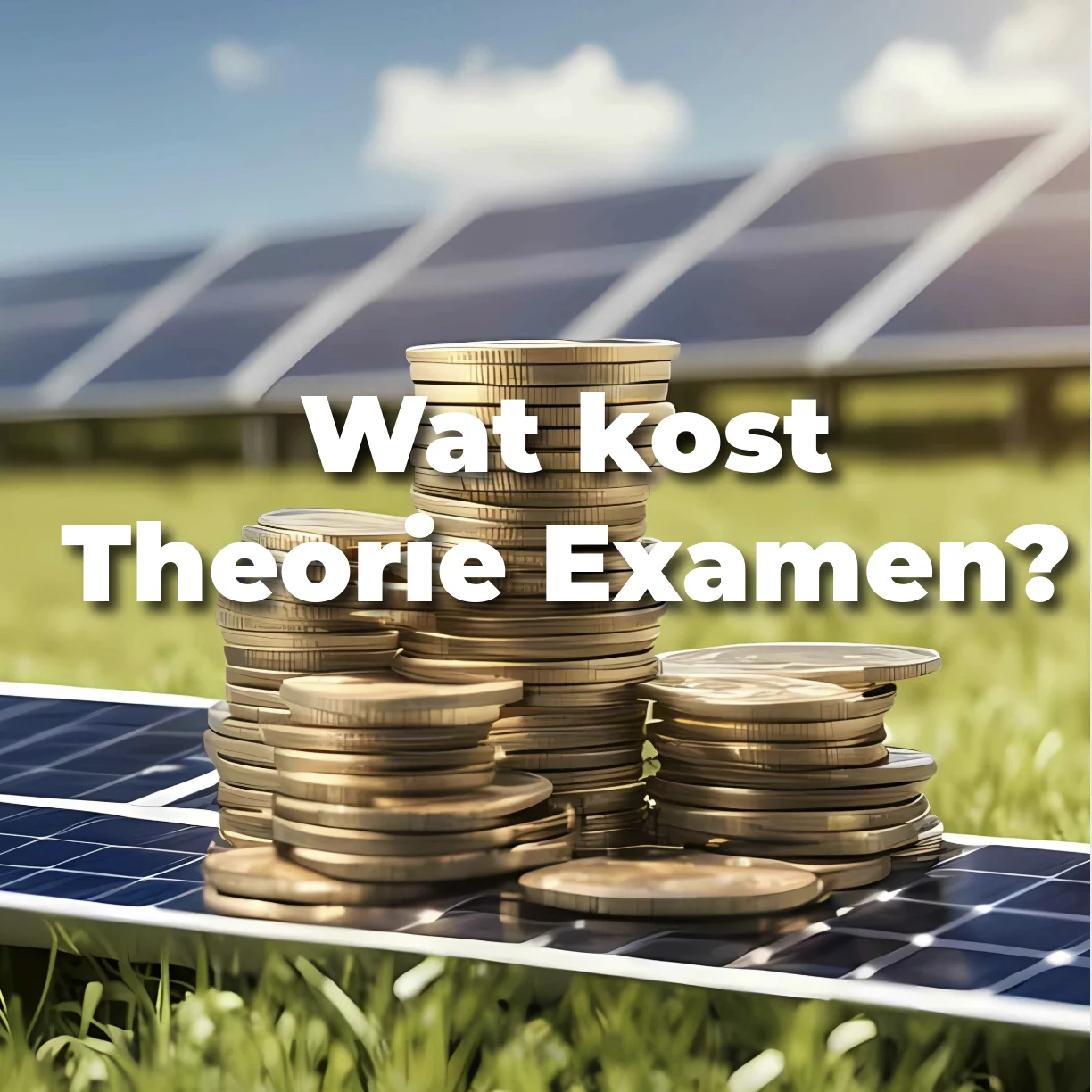 Wat kost het theorie-examen en wat krijg je daarvoor?