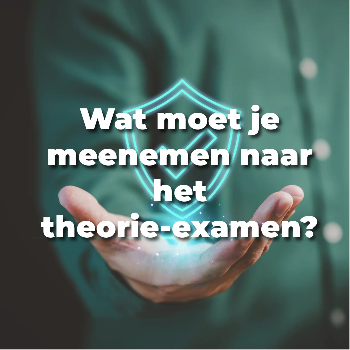 Wat moet je meenemen naar het theorie-examen?