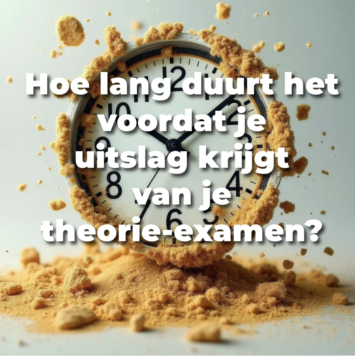 Hoe lang duurt het voordat je uitslag krijgt van je theorie-examen?
