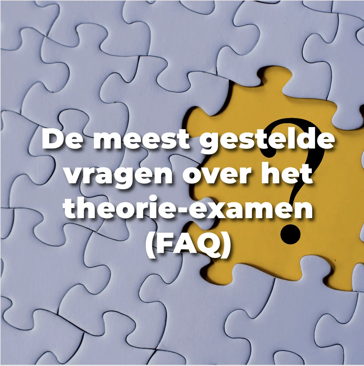 De meest gestelde vragen over het theorie-examen (FAQ)