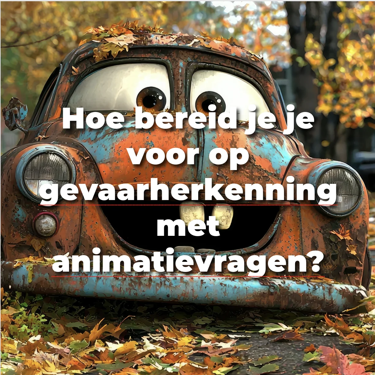 Hoe bereid je je voor op gevaarherkenning met animatievragen?