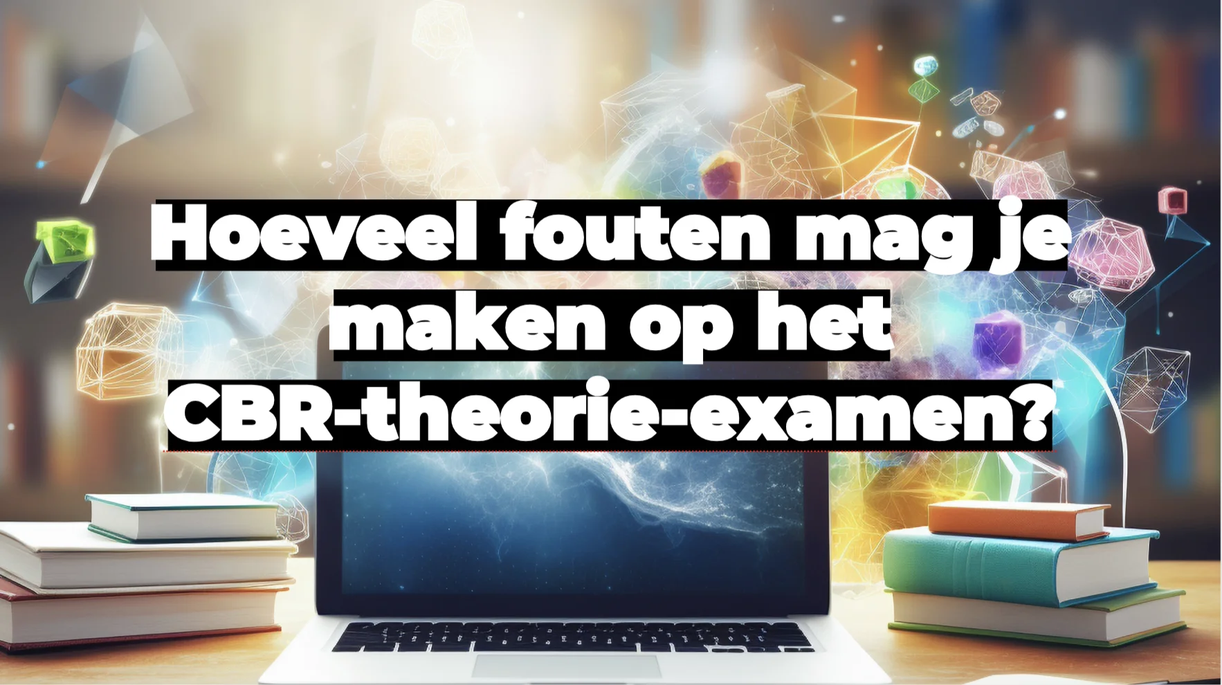 Hoeveel fouten mag je maken op het CBR-theorie-examen?