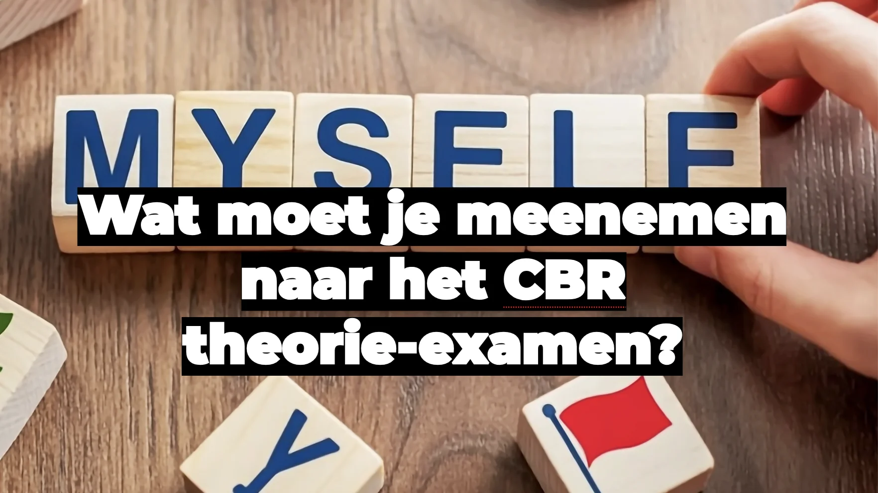 Wat moet je meenemen naar het CBR theorie-examen?